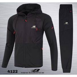 Фотография Костюм спортивный мужской 4122 black р.M-3XL "AZT" недорого оптом от прямого поставщика