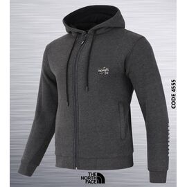 Фотография Кофта спортивная мужская 4555-7 d.grey р.S-2XL "AZT" недорого оптом от прямого поставщика