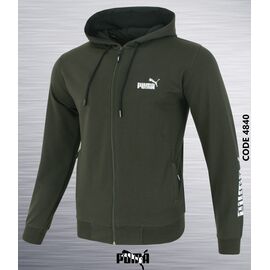 Фотография Кофта спортивная мужская 4845-6 khaki р.S-2XL "AZT" недорого оптом от прямого поставщика