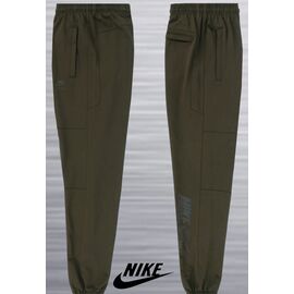 Фотография Штаны спортивные мужские утеплённые 6666-3 khaki р.S-2XL "AZT" недорого оптом от прямого поставщика