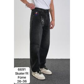 Джинси чоловічі 6691 d.grey р.26-33 "Bromley" недорого оптом від прямого постачальника