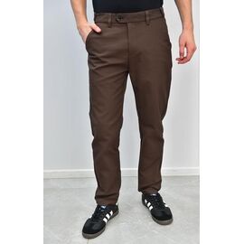 Штани чоловічі утеплені U06-007 brown р.29-36 "Bromley" недорого оптом від прямого постачальника