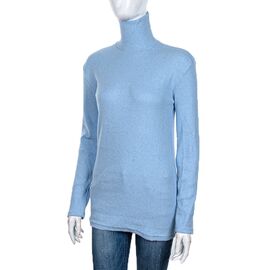 Фотография Гольф женский W001-17 l.blue р.44-54 "4 Seasons" недорого оптом от прямого поставщика