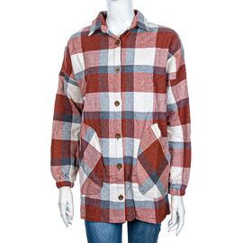 Сорочка жіноча A01-2 brown р.S-L "4 Seasons" недорого оптом від прямого постачальника