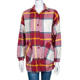 Сорочка жіноча A01-5 red р.S-L "4 Seasons" недорого оптом від прямого постачальника