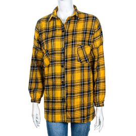 Сорочка жіноча A01-7 yellow р.S-L "4 Seasons" недорого оптом від прямого постачальника