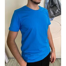 Футболка чоловіча 126 blue р.S-2XL "4 Seasons" недорого оптом від прямого постачальника