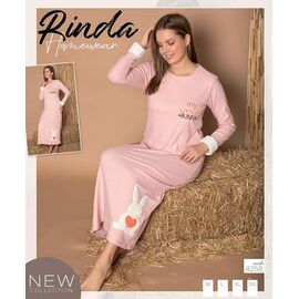 Фотография Ночнушка женская 4258 powder р.M-2XL "4 Seasons" недорого оптом от прямого поставщика