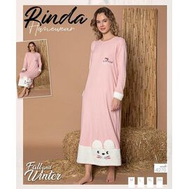 Фотография Ночнушка женская 4270 powder р.M-2XL "4 Seasons" недорого оптом от прямого поставщика