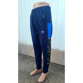 Фотография Штаны спортивные мужские A01-118 navy р.S-2XL "4 Seasons" недорого оптом от прямого поставщика