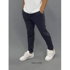 Фотография Штаны спортивные мужские утеплённые A01-64 navy р.48-56 "4 Seasons" недорого оптом от прямого поставщика