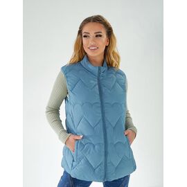 Фотография Жилетка женская A01-90 l.blue р.44-52 "4 Seasons" недорого оптом от прямого поставщика