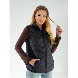 Фотография Жилетка женская A01-97 black р.46-52 "4 Seasons" недорого оптом от прямого поставщика