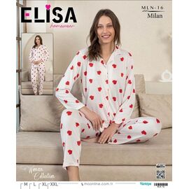 Фотография Пижама мужская MLN16 white р.M-2XL "4 Seasons" недорого оптом от прямого поставщика