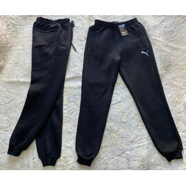 Штани спортивні чоловічі утеплені 175-1 black р.48-56 "LeHung" недорого оптом від прямого постачальника