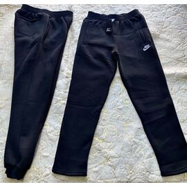 Штани спортивні чоловічі утеплені 175-2 black манжет р.48-56 "LeHung" недорого оптом від прямого постачальника