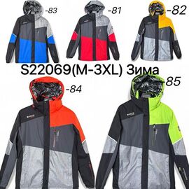 Куртка чоловіча зимова 22069-81 red р.M-3XL "LeHung" недорого оптом від прямого постачальника