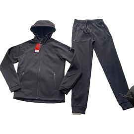 Костюм спортивний чоловічий BF21 black р.48-56 "LeHung" недорого оптом від прямого постачальника