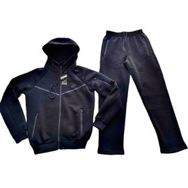 Костюм спортивний чоловічий K65 black р.48-56 "LeHung" недорого оптом від прямого постачальника