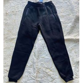 Штани спортивні чоловічі утеплені K65-1 black р.48-56 "LeHung" недорого оптом від прямого постачальника