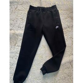 Штани спортивні чоловічі утеплені LH43 black р.48-56 "LeHung" недорого оптом від прямого постачальника