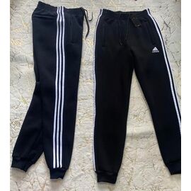 Штани спортивні чоловічі утеплені LH45 black р.48-56 "LeHung" недорого оптом від прямого постачальника