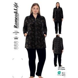 Костюм жіночий 2302 black р.2XL-4XL "Cotpark" недорого оптом від прямого постачальника