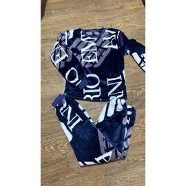 Фотография Пижама детская тёплая на мальчика BG482 navy р.26-34 "Boys&Girls" недорого оптом от прямого поставщика