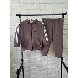 Фотография Костюм детский спортивный тёплый на мальчика BG517 brown р.1-3 "Boys&Girls" недорого оптом от прямого поставщика