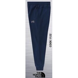 Фотография Штаны спортивные мужские утеплённые 1122NF blue р.2XL-6XL "AZT" недорого оптом от прямого поставщика