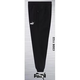 Фотография Штаны спортивные мужские утеплённые 1122P black р.S-2XL "AZT" недорого оптом от прямого поставщика