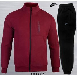 Фотография Костюм спортивный мужской AZ15-5544 wine р.2XL-6XL "AZT" недорого оптом от прямого поставщика