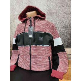 Фотография Кофта спортивная мужская LS7 wine р.M-2XL "4 Seasons" недорого оптом от прямого поставщика