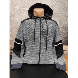 Фотография Кофта спортивная мужская LS8 grey р.M-2XL "4 Seasons" недорого оптом от прямого поставщика