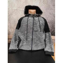 Фотография Кофта спортивная мужская LS10 grey р.M-2XL "4 Seasons" недорого оптом от прямого поставщика