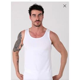 Фотография Майка мужская LS23 white р.2XL "4 Seasons" недорого оптом от прямого поставщика