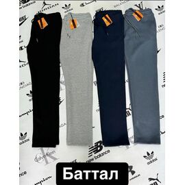 Штани спортивні чоловічі утеплені F568 l.grey р.3XL-5XL "F.T.H" недорого оптом від прямого постачальника