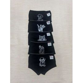 Фотография Трусы детские на девочку 4871SB3 black р.8-9 "Disneyopt kids" недорого оптом от прямого поставщика