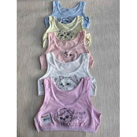 Фотография Топик детский на девочку 4571PB13 mix р.6-7 "Disneyopt kids" недорого оптом от прямого поставщика