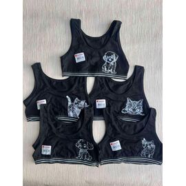 Фотография Топик детский на девочку 4571SB2 black р.4-5 "Disneyopt kids" недорого оптом от прямого поставщика