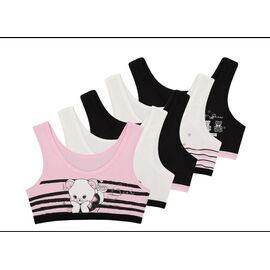 Фотография Топик детский на девочку 4171PB29-1 mix р.4-5 "Disneyopt kids" недорого оптом от прямого поставщика