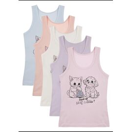 Фотография Майка детская на девочку 4971PB18 mix р.2-3 "Disneyopt kids" недорого оптом от прямого поставщика