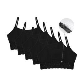 Фотография Топик детский на девочку DS122 black р.8-9 "Disneyopt kids" недорого оптом от прямого поставщика