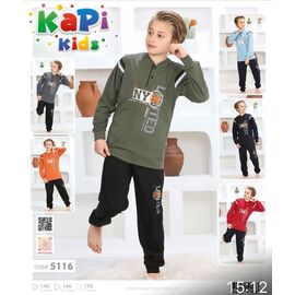 Фотография Пижама детская на мальчика 5116 orange р.11-15 "Disneyopt kids" недорого оптом от прямого поставщика