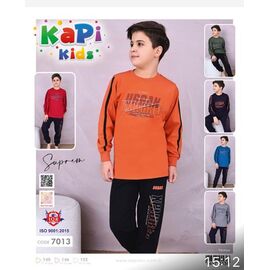 Фотография Пижама детская на мальчика 7013 red р.11-15 "Disneyopt kids" недорого оптом от прямого поставщика