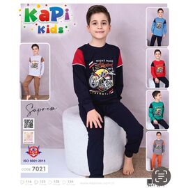 Фотография Пижама детская на мальчика 7021 green р.6-11 "Disneyopt kids" недорого оптом от прямого поставщика