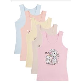 Фотография Майка детская на девочку 4971PB122 mix р.6-7 "Disneyopt kids" недорого оптом от прямого поставщика