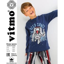 Фотография Пижама детская на мальчика 68955 blue р.9-15 "Disneyopt kids" недорого оптом от прямого поставщика