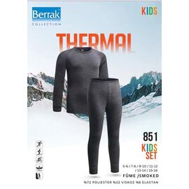 Фотография Термобельё детское на мальчика 851 grey р.13-16 "Disneyopt kids" недорого оптом от прямого поставщика