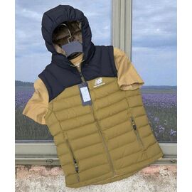 Фотография Жилетка мужская NE41 beige р.L-4XL "Newe Esto" недорого оптом от прямого поставщика